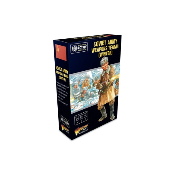 Warlord Games Soviet Army Winter Weapons Teams New