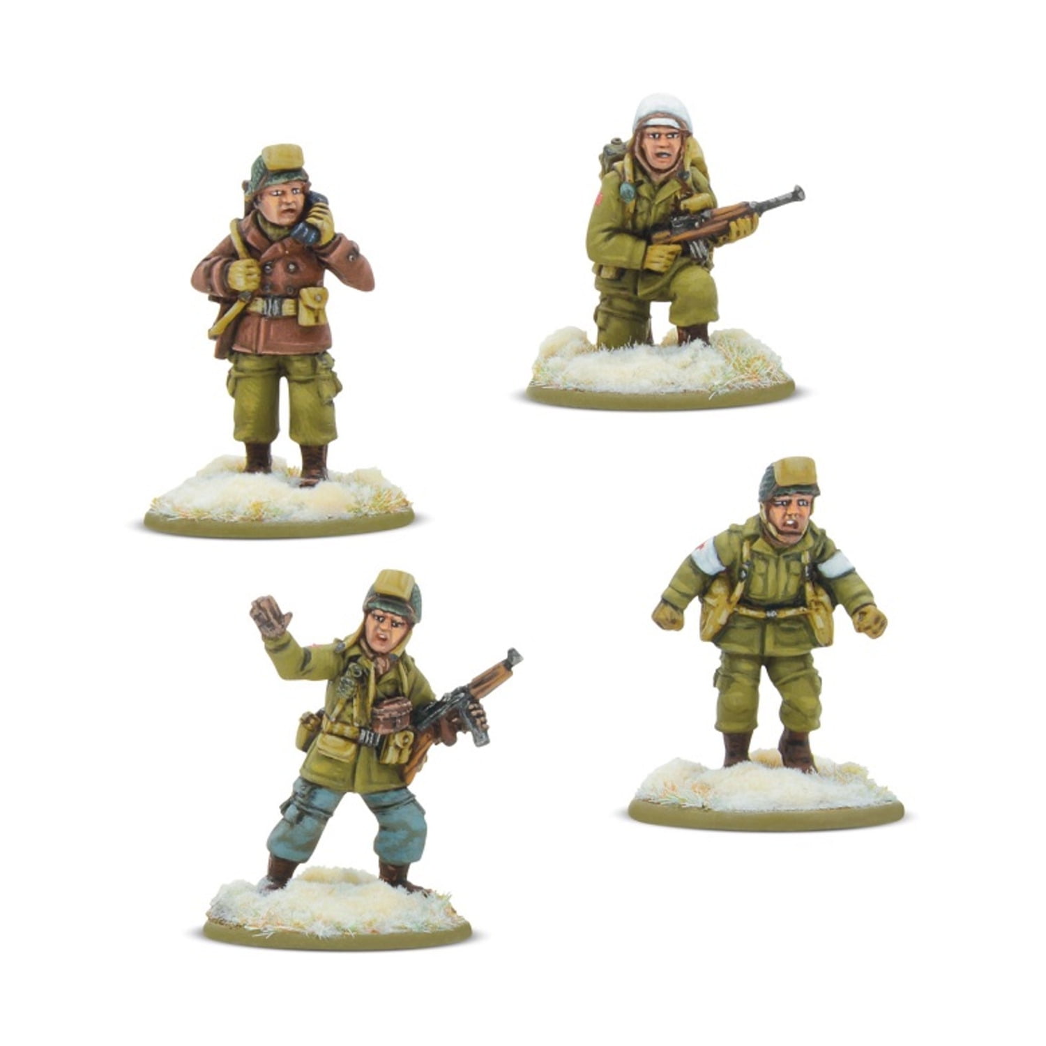 Warlord Games US Airborne (Winter) HQ New Walmart Business Supplies