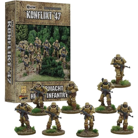 Warlord Games Wehrmacht Heavy Infantry New