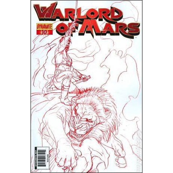 Warlord of Mars #10F VF ; Dynamite Comic Book