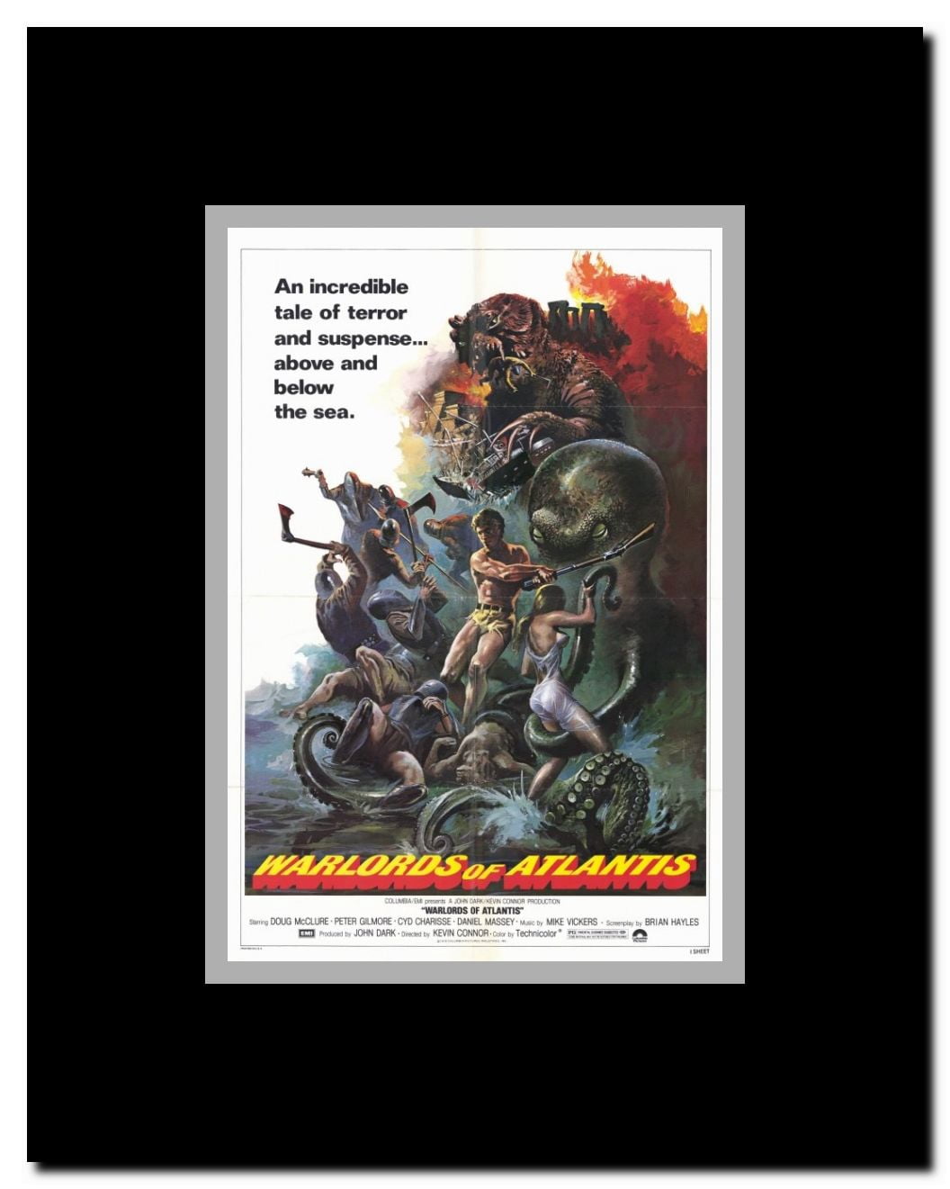 Warlords of Atlantis Framed Movie Poster
