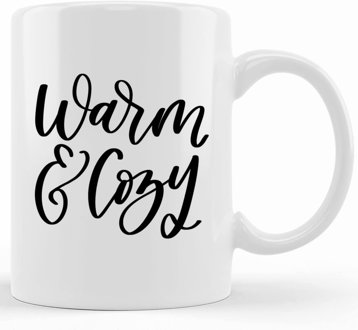 Sweater Weather Let's Cuddle Campfire Coffee Mug Fall Coffee Mug Coffee  Lover Gifts Winter Coffee Cup 15 Ounces 