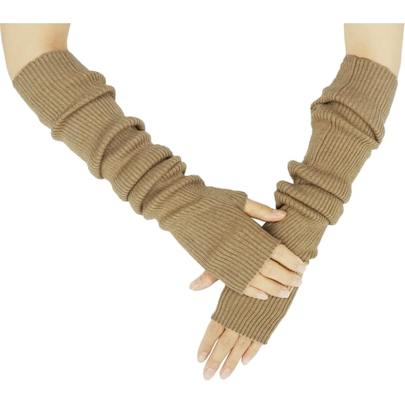 Warm Arm Gloves for Women Cozy Winter Soft Arm Warmers 1 Pairs