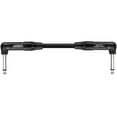 thumbnail image 1 of Warm Audio Pro Series Right Angle to Right Angle Instrument Patch Cable 1 ft. Black, 1 of 1