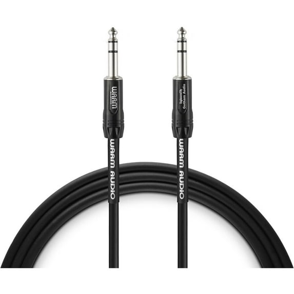 Warm Audio Pro-TRS-3' Pro Series TRS to TRS Cable - 3-foot