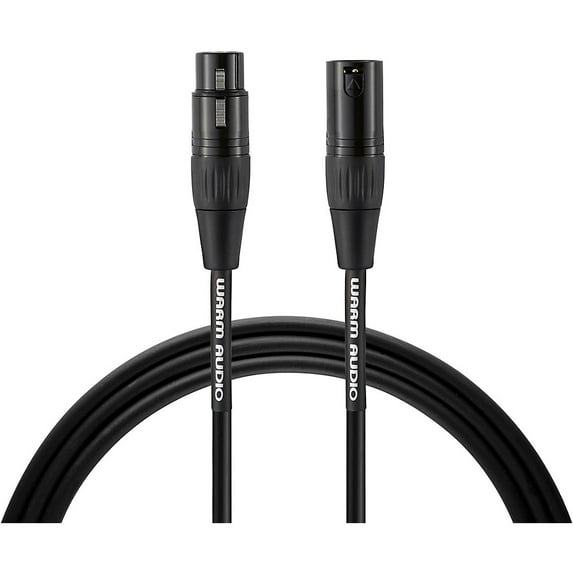 Warm Audio Pro Series XLR Microphone Cable 50 ft. Black