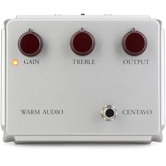 Warm Audio Centavo Professional Overdrive Pedal - Limited-edition Silver