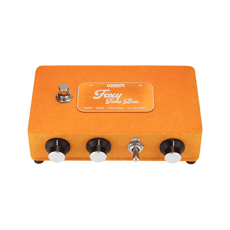 Warm Audio - Foxy Tone Box Guitar Pedal - Orange