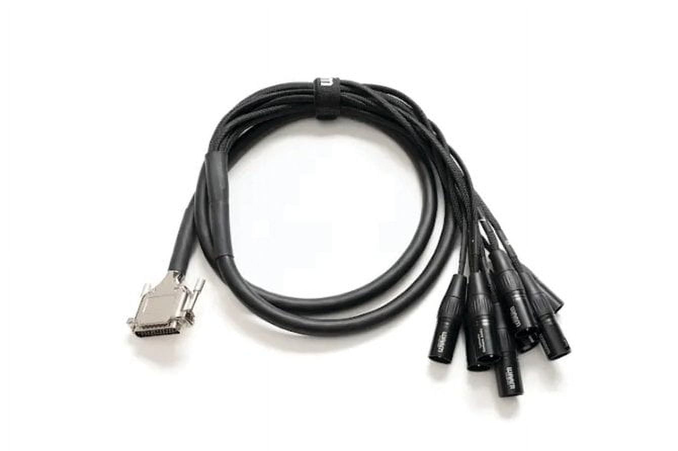 Câble audio analogique avec 8 XLR - DB25