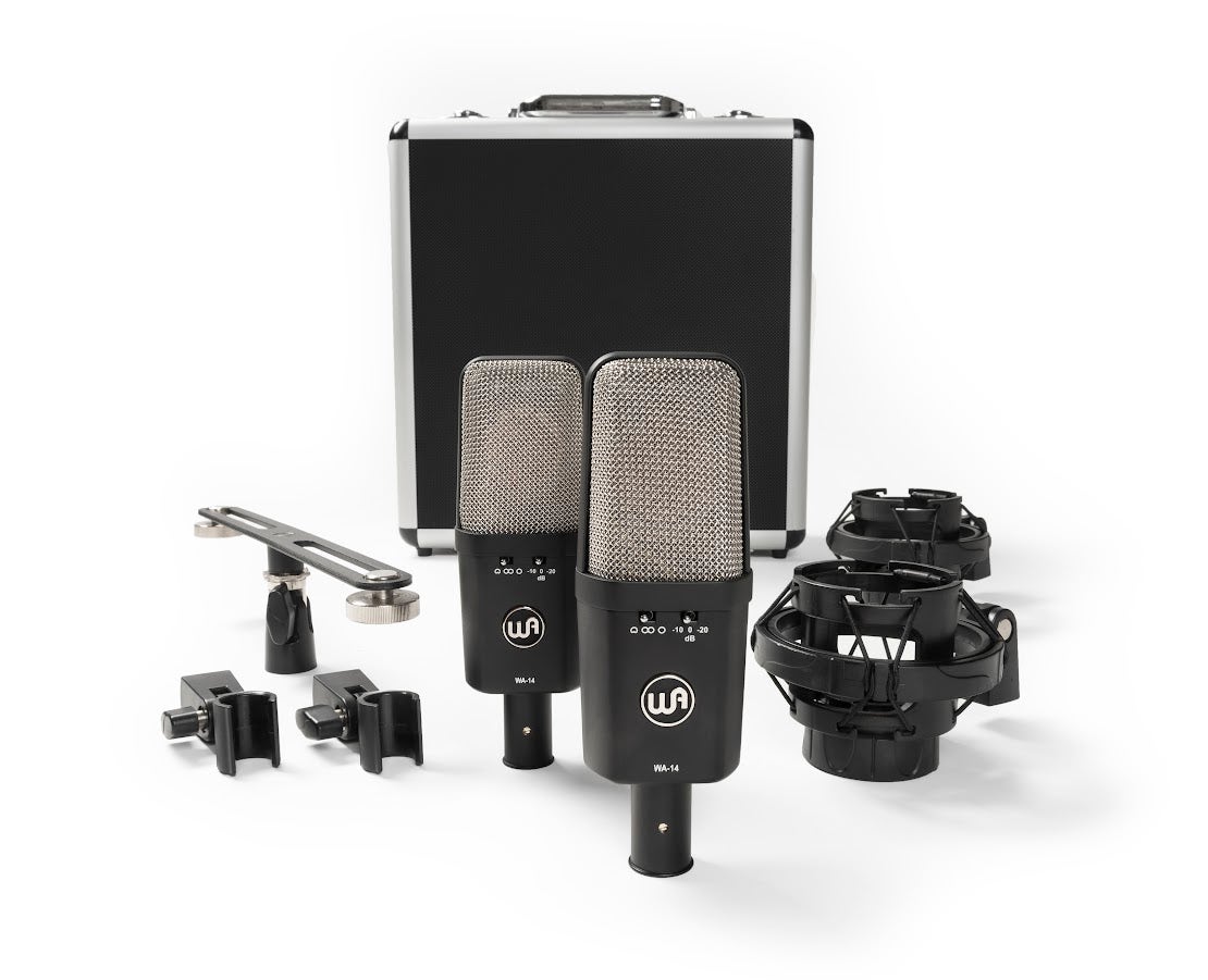 Warm Audio WA-14 Stereo Pair Studio Condenser Microphones