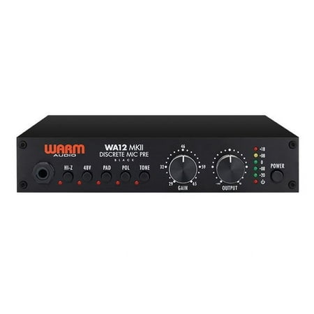 Warm Audio - WA12 MKII Discrete Mic Pre with DI - Black