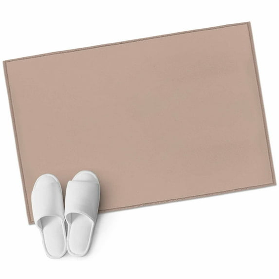 Warm Beige Large Area Rugs for Bedroom Living Room, Soft Non Slip Carpet Bedside Rug, Solid Color Farmhouse Beige Rectangular Floor Cover Kitchen Accent Rug 2'x3' for Dining Room/Office