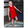 thumbnail image 1 of Warm Belly Kid's Neoprene Swimsuit - Red (6 months) - 6 mos., 1 of 2