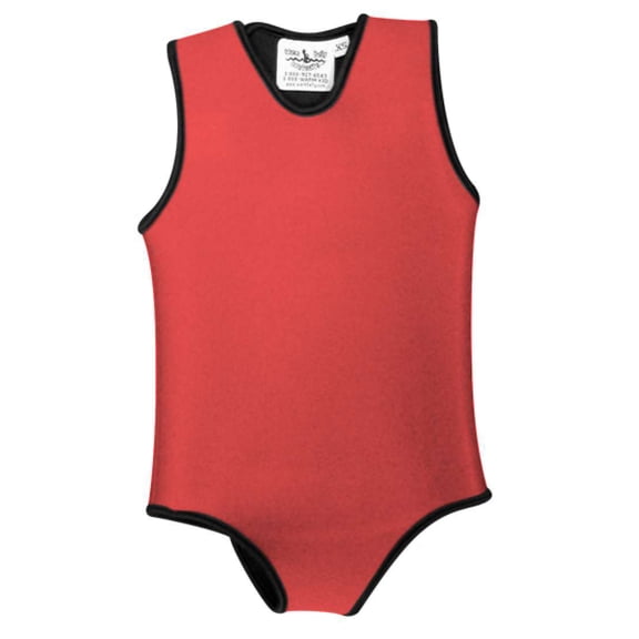 Warm Belly Wetsuit Toddler Red Size 0-6 Months