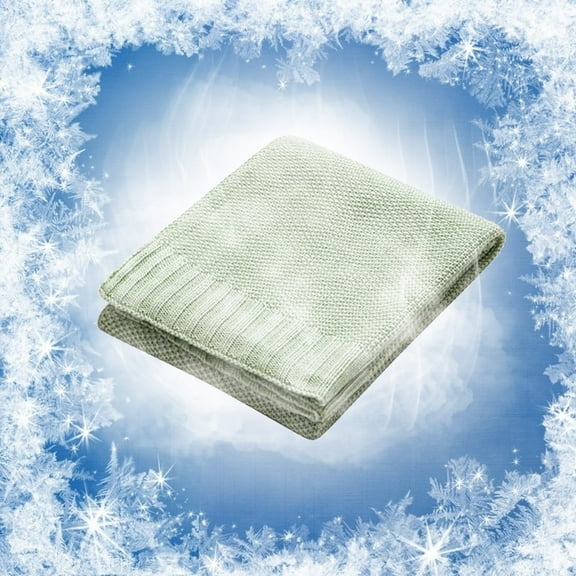 Warm Blanket - Fiber Cold Feeling Ice Silk Blanket For Adults Cold Feeling Silk Blanket