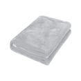 thumbnail image 1 of Warm Blankets for Winter, Throw Blanket for Couch, 20X28 In, Super Soft Throw Blanket, Sofa Covering, Light Gray, 1 Pc, 1 of 7