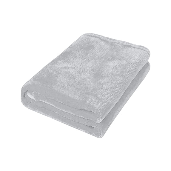 Warm Blankets for Winter, Throw Blanket for Couch, 20X28 In, Super Soft Throw Blanket, Sofa Covering, Light Gray, 1 Pc