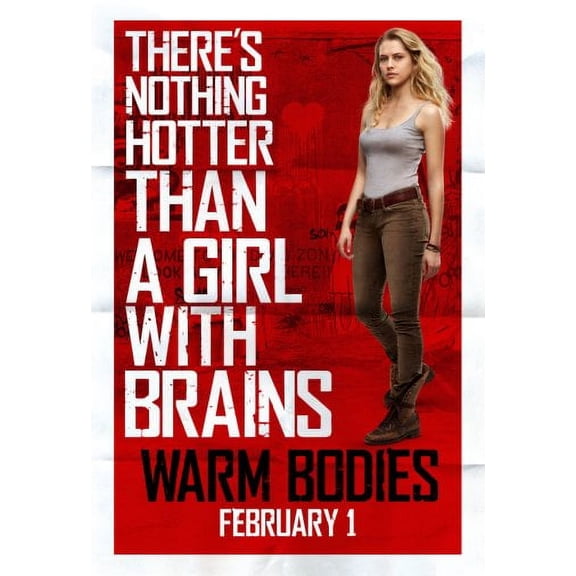 Warm Bodies Movie Poster 11inx17in Wall Art 11x17 poster