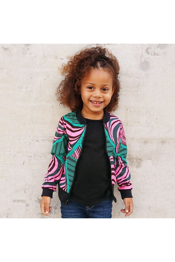 Warm Boy Autumn Windproof Coat Jacket African Kids Toddler Girl Outwear Dashiki Girls Coat&jacket