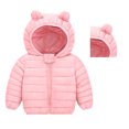 thumbnail image 1 of Warm Boys Outdoor Windproof Jacket Thick Toddler Coat Kids Hooded -Wind Outerwear for Boys, 1 of 5