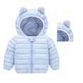 thumbnail image 1 of Warm Boys Outdoor Windproof Jacket Thick Toddler Coat Kids Hooded -Wind Outerwear for Boys, 1 of 6