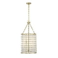 thumbnail image 1 of Warm Brass Six Light Pendant from the Byron Collection, 1 of 5