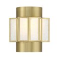 thumbnail image 1 of Warm Brass Two Light Wall Sconce from the Gideon Collection, 1 of 5
