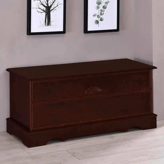 Warm Brown Chest For Bedroom Use - Ample Storage Space, Secure Lock Feature Traditional In Space And Build With Option