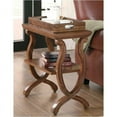 thumbnail image 1 of Warm Brown Rectangular Chairside Table with Shelf 900974, 1 of 2
