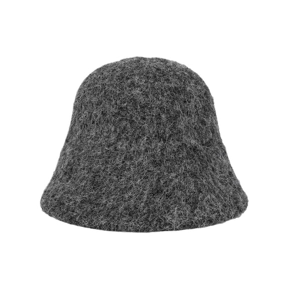 Warm Bucket Hat Made of Polyester Fiber - Soft Thermal Insulation, Classic Style, for Travel, Leisure & Gift, Hand Wash Recommended
