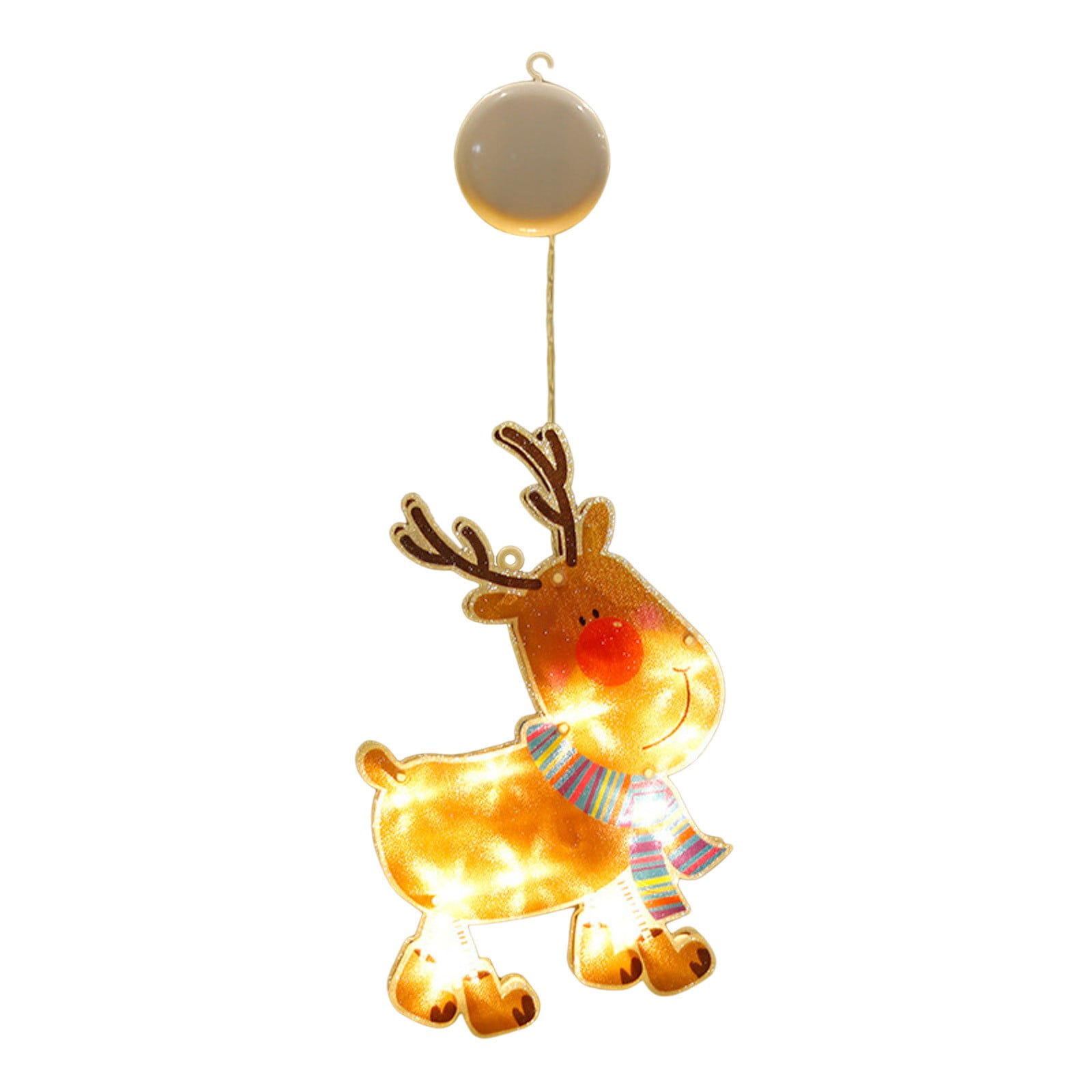 Warm Christmas Lights Wire with Remote Christmas Outdoor Deer Outdoor