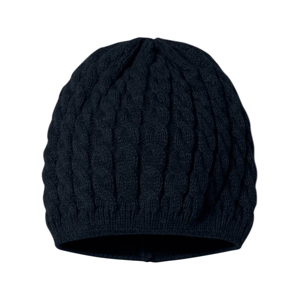 Warm Chunky Soft Stretch Winter Slouchy Cable Knit Beanie  display picture 3