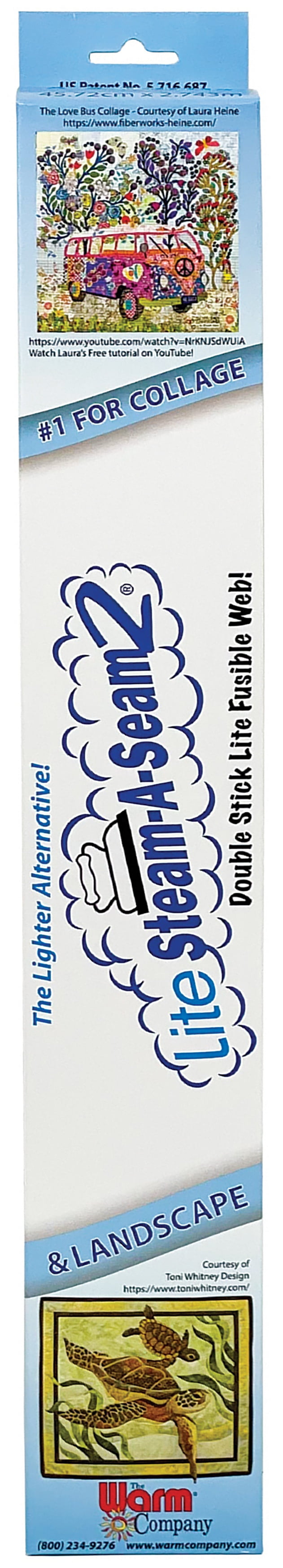 Warm Company Lite Steam-A-Seam 2 Fusible Web-18"X3yd