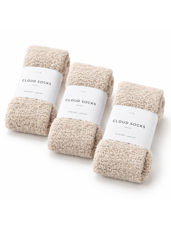 Warm & Cozy Ultra-luxe Cloud Fuzzy Socks For Women