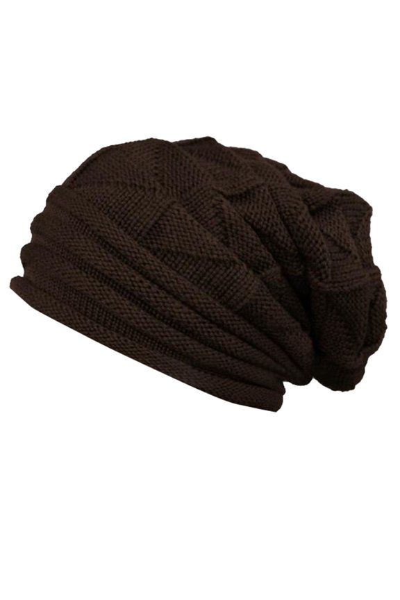 Warm Crochet Knit Wool Baseball Cap for Women Winter Comfort and Style