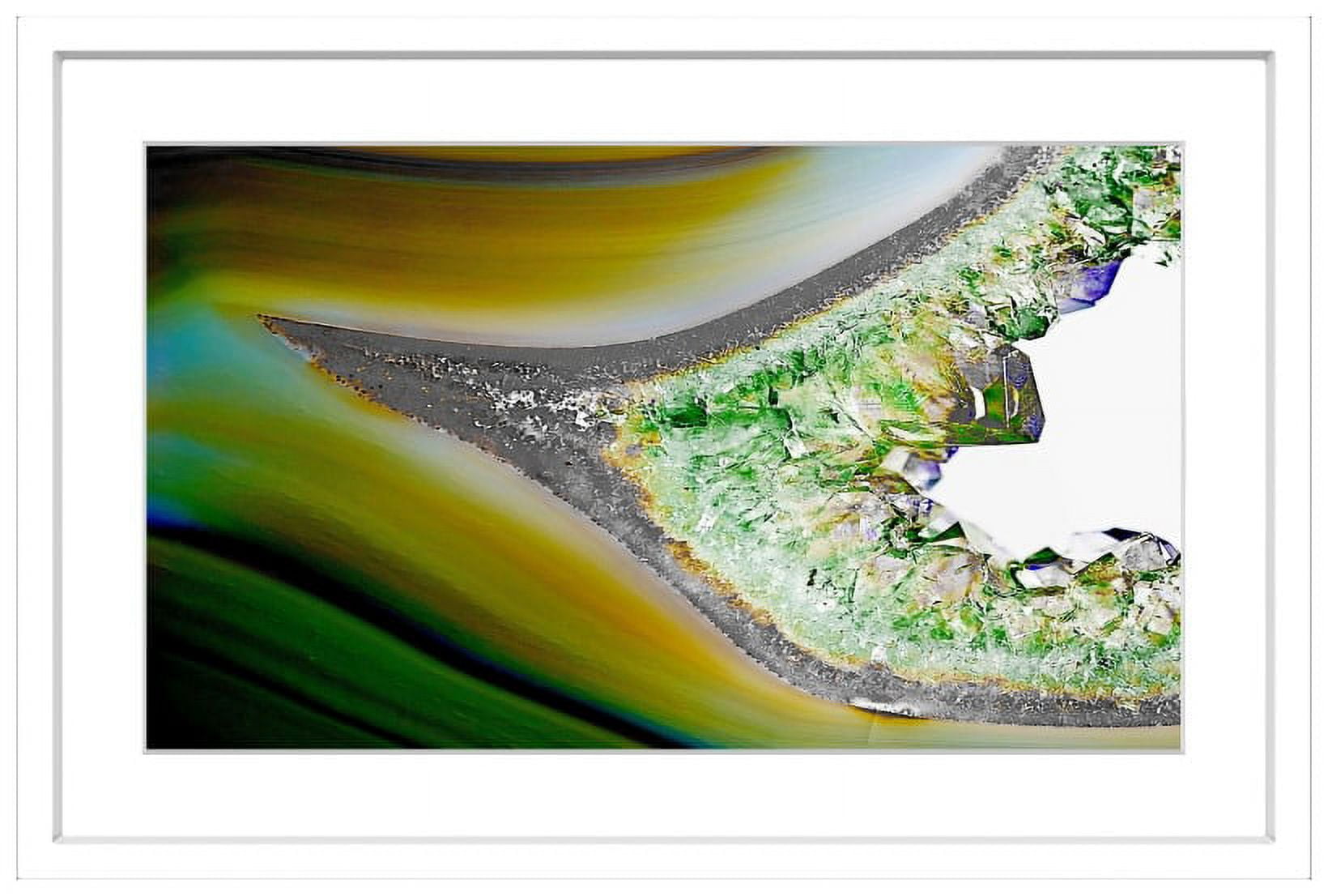 "Warm Current" Framed Painting Art Print