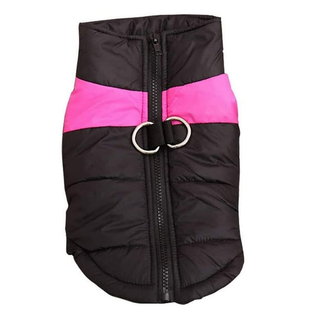 Warm Dog Clothes Winter Dog Warm Cotton Vest Lightweight Clothing Back