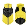 thumbnail image 1 of Warm Dog Coat with Harness, Turtleneck Winter Cold Weather Dog Jacket Vest Reflective Pet Apparel Waterproof Windpoof Dog Snow Suit for Medium and Large Dogs, 1 of 9