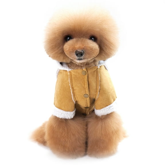 Warm Dog Coat, Reversible Dog Jacket Waterproof Dog Winter Coat Dog Clothes Pet Dog Cold Weather Coats Cozy Snow Jacket Vest for Small Medium Large Dogs