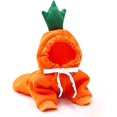thumbnail image 1 of Warm Dog Winter Clothes Cute Fruit Dog Coat Hoodies Fleece Pet Dogs Costume Jacket for French Bulldog Chihuahua, 1 of 5