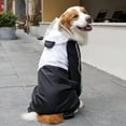 thumbnail image 1 of Warm Dogs Raincoat with Hood, Waterproof Full-Coverage Reflective Rain Jacket Quick-Drying Rain Poncho and Shoes for Small Medium Large Dogs,Panda (Black,XXL), 1 of 9