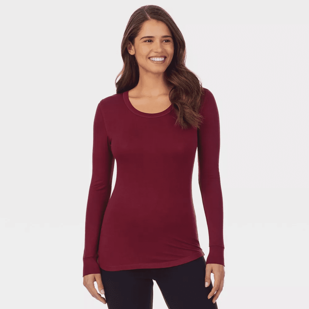 Cuddl duds warm essentials smooth stretch deals