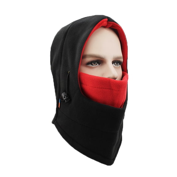Warm Fleece Balaclava Ski Mask Winter Full Face Mask Neck Warmer for Men Women, Face Cover Hood Hat for Colder Weather Skiing Snowboarding