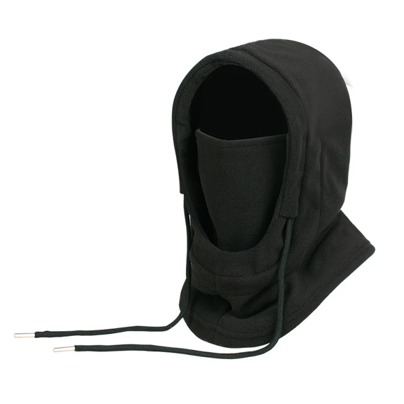 Warm Fleece Balaclava for Men Women Winter Face Mask Neck Warmer Hooded Cap Windproof Thermal Head Cover Beanies Bandana