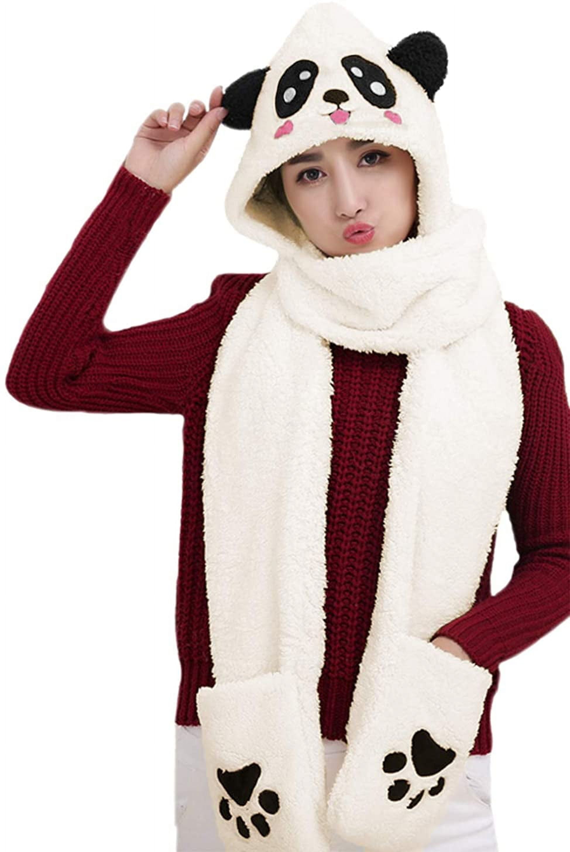 Warm Fleece One Piece Footed Pajamas, Adult Onesie with Hood