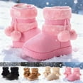 thumbnail image 1 of Warm Fur Lined Boots Winter Non Slip Snow Boots Outdoor Shoes, 1 of 10