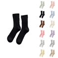 thumbnail image 1 of Warm Fuzzy Socks for Women 2026 Winter Comfort Cable Knit Thermal Soft Cute Crew Socks, 1 of 4