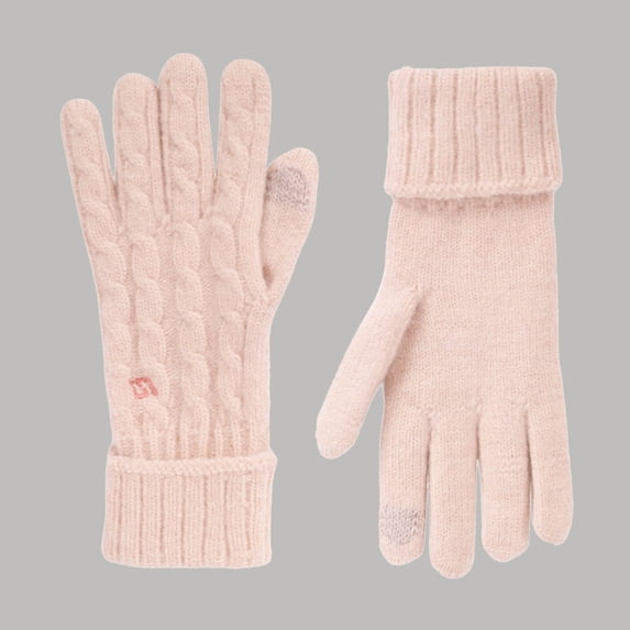 Warm Gloves Extra Long Windproof Thermal Gloves Touchscreen Snow Mittens Pink One Size