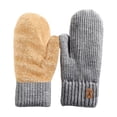 thumbnail image 1 of FNGZ Winter Mittens Gloves for Women | Knit Thick Gloves | Winter Knit Gloves Warm Full Fingers Women with Upgraded Anti Glove Fleece Lined, 1 of 4