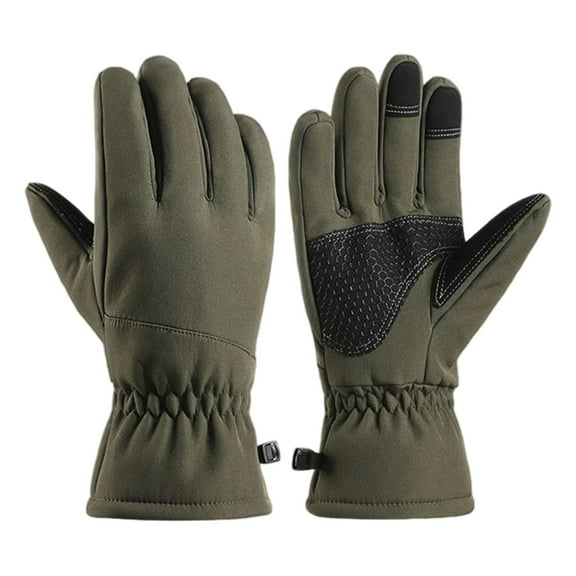 Warm Gloves Touchscreens Design Nonslip Grip Gloves For Cold Weather Camping